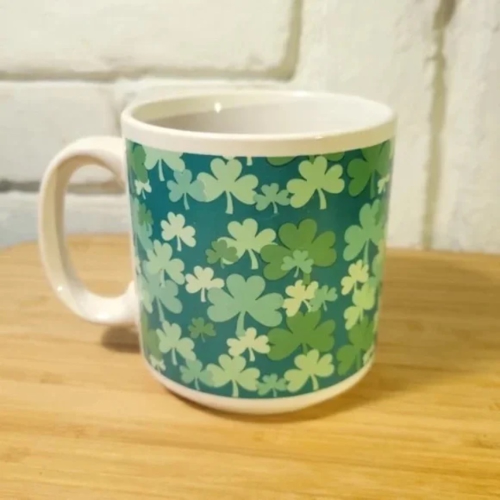 3/$25 Vintage Shamrock Mug